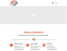 Tablet Screenshot of embalabrindes.com.br